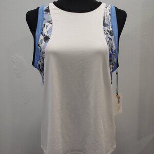 Tail Activewear Calhoun Tank UPF50 Crossroads Pattern Women's Size XL NWT